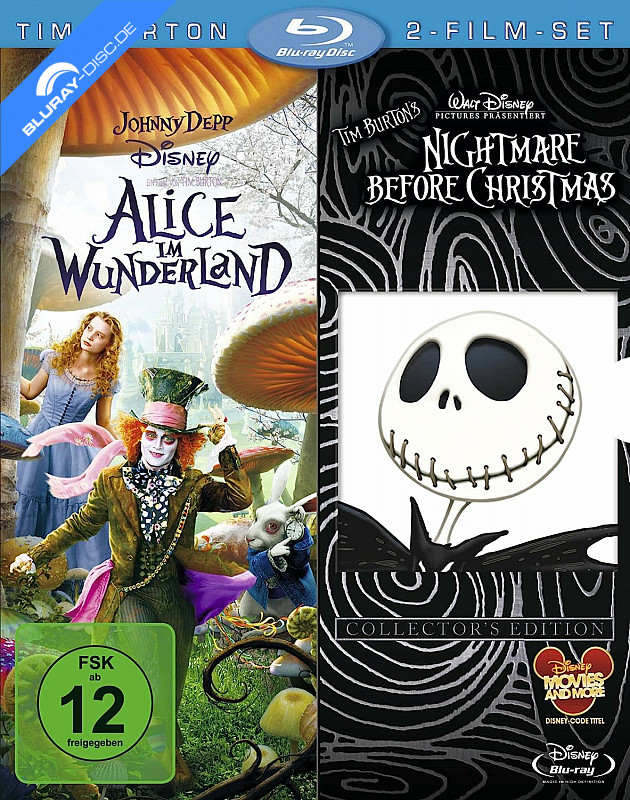alice-im-wunderland---nightmare-before-christmas-doppelset-neuauflage-neu.webp