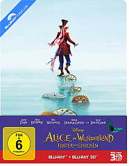 Alice im Wunderland: Hinter den Spiegeln 3D (Limited Steelbook Edition) (Blu-ray 3D + Blu-ray) Blu-ray