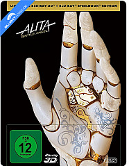 Alita: Battle Angel (2019) 3D (Blu-ray 3D + Blu-ray) (Limited Steelbook Edition) Blu-ray