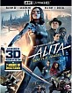 Alita: Battle Angel (2019) 4K (4K UHD + Blu-ray 3D + Blu-ray + Digital Copy) (US Import) Blu-ray