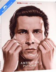American Psycho (2000) 4K - Uncut - Best Buy Exclusive Limited Edition PET Slipcover Steelbook (4K UHD + Blu-ray + Digital Copy) (US Import ohne dt. Ton) Blu-ray