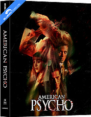 American Psycho 4K - Manta Lab Exclusive #63 Limited Edition Double Lenticular Fullslip B Steelbook (4K UHD + Blu-ray) (HK Import ohne dt. Ton) Blu-ray