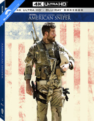 American Sniper (2014) 4K - Limited Edition Fullslip Steelbook (4K UHD + Blu-ray) (TW Import) Blu-ray