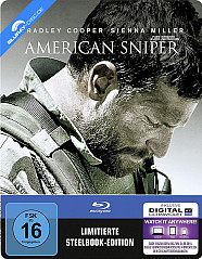 American Sniper (2014) (Limited Steelbook Edition) Ohne Backpaper! (Blu-ray + UV Copy)