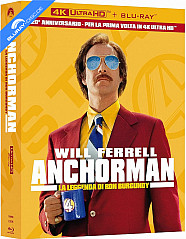 Anchorman - La Leggenda Di Ron Burgundy 4K - 80° Anniversario - Limited Collector's Edition Fullslip (4K UHD + Blu-ray + Bonus Blu-ray) (IT Import) Blu-ray