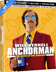 Anchorman: The Legend of Ron Burgundy 4K - 20th Anniversary Edition (4K UHD + Blu-ray + Bonus Blu-ray + Digital Copy) (US Import) Blu-ray