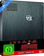 Ant-Man (2015) 3D (Limited Steelbook Edition) (Blu-ray 3D + Blu-ray) Blu-ray