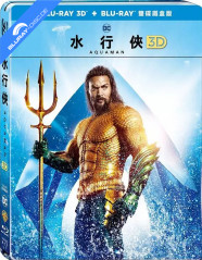 Aquaman (2018) 3D - Limited Edition Steelbook (Blu-ray 3D + Blu-ray) (TW Import) Blu-ray