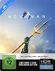 Aquaman (2018) 4K (Limited Steelbook Edition) (4K UHD + Blu-ray) Blu-ray