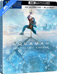 Aquaman and the Lost Kingdom (2023) 4K - Limited Edition Steelbook (4K UHD + Blu-ray) (HK Import) Blu-ray
