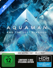 Aquaman: Lost Kingdom 4K (Limited Steelbook Edition) (4K UHD + Blu-ray)