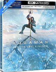 Aquaman and the Lost Kingdom 4K - Walmart Exclusive Limited Edition Steelbook (4K UHD + Blu-ray + Digital Copy) (US Import ohne dt. Ton) Blu-ray