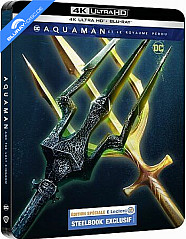Aquaman et le Royaume perdu 4K - E.Leclerc Exclusive Édition Spéciale Steelbook (4K UHD + Blu-ray) (FR Import ohne dt. Ton) Blu-ray