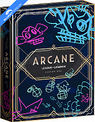 Arcane: League of Legends - Season One 4K - AllTheAnime Exclusive Édition Limitée Collector Digipak (4K UHD + Blu-ray) (FR Import ohne dt. Ton) Blu-ray