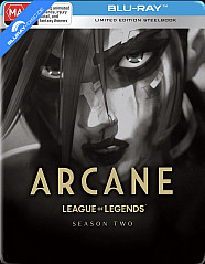 Arcane: League of Legends - Season Two - JB Hi-Fi Exclusive Limited Edition Steelbook (AU Import ohne dt. Ton) Blu-ray