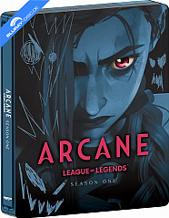 Arcane: League of Legends - Stagione 1 4K - Edizione Limitata Jinx Steelbook (4K UHD + Bonus Blu-ray) (IT Import) Blu-ray