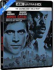 Arma Letal (1987) 4K - Theatrical and Director's Cut (4K UHD + Blu-ray) (ES Import) Blu-ray
