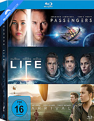 Arrival (2016) + Life (2017) + Passengers (2016) (3 Blu-ray + 3 Digital HD) Blu-ray