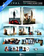 Arrival (2016) 4K - WeET Collection Exclusive #17 Limited Edition Lenticular Fullslip B Steelbook (4K UHD + Blu-ray) (KR Import) Blu-ray