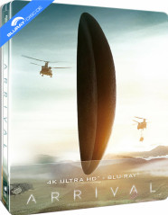Arrival (2016) 4K - WeET Collection Exclusive #17 Limited Edition PET 1/4 Slip Steelbook (4K UHD + Blu-ray) (KR Import) Blu-ray