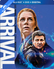 Arrival (2016) - Limited Edition Steelbook (Blu-ray + DVD + UV Copy) (Region A - US Import ohne dt. Ton) Blu-ray
