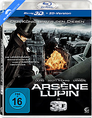 Arsène Lupin - Der König unter den Dieben 3D (Blu-ray 3D) Blu-ray