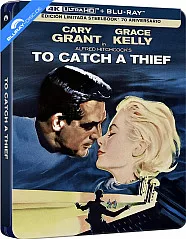Atrapa a un Ladrón (1955) 4K - Edición Metálica (4K UHD + Blu-ray) (ES Import) Blu-ray