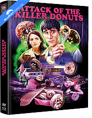 Attack of the Killer Donuts (Wattierte Limited Mediabook Edition) (Cover W) (Blu-ray + Bonus-DVD) Blu-ray