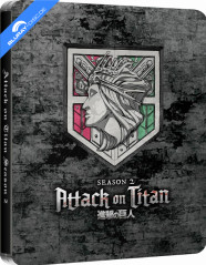 Attack on Titan: Season 2 - Limited Edition Steelbook (Region A - US Import ohne dt. Ton) Blu-ray