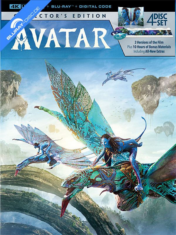 Avatar 4K - Theatrical, Special Edition And Extended Cut - Collector's ...