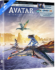 Avatar: El Sentido del Agua 4K - Edición Coleccionista Digipak (4K UHD + Blu-ray + 2 Bonus Blu-ray) (ES Import ohne dt. Ton) Blu-ray