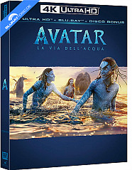 Avatar: La Via Dell'Acqua 4K (4K UHD + Blu-ray + Bonus Blu-ray) (IT Import) Blu-ray
