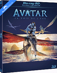 Avatar: La Voie de L'eau 3D (2 Blu-ray 3D + Blu-ray + Bonus Blu-ray) (FR Import ohne dt. Ton) Blu-ray