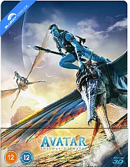 Avatar: The Way of Water 3D - HMV Exclusive Limited Edition Steelbook (2 Blu-ray 3D + Blu-ray + Bonus Blu-ray) (UK Import ohne dt. Ton) Blu-ray