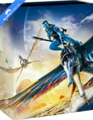 Avatar: The Way of Water 4K - Amazon Exclusive Limited Edition Steelbook (4K UHD + Blu-ray 3D + Blu-ray + Bonus Blu-ray) (JP Import ohne dt. Ton) Blu-ray
