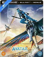 Avatar: The Way of Water 4K - HMV Exclusive Limited Edition Steelbook (4K UHD + Blu-ray + Bonus Blu-ray) (UK Import) Blu-ray