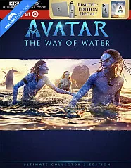 Avatar: The Way of Water 4K - Target Exclusive Limited Decal Edition Slipcover (4K UHD + Blu-ray + Bonus Blu-ray + Digital Copy) (US Import ohne dt. Ton) Blu-ray