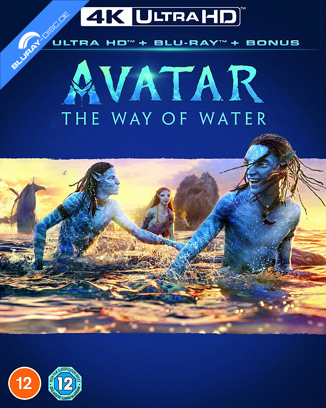 Avatar: The Way of Water 4K 4K UHD + Blu-ray + Bonus Blu-ray UK Import