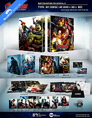 Avengers: Age of Ultron (2015) 4K - WeET Collection Exclusive #15 Limited Edition Lenticular Fullslip B1 Steelbook (4K UHD + Blu-ray 3D + Blu-ray) (KR Import ohne dt. Ton) Blu-ray