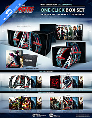 Avengers: Age of Ultron (2015) 4K - WeET Collection Exclusive #15 Limited Edition Steelbook - One-Click Box Set (4K UHD + Blu-ray 3D + Blu-ray) (KR Import ohne dt. Ton) Blu-ray
