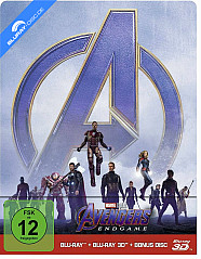Avengers: Endgame 3D (Blu-ray 3D + Blu-ray + Bonus Disc) (Limited Steelbook Edition) Blu-ray