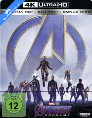 Avengers: Endgame 4K (2019) - Limited Edition Steelbook (4K UHD + Blu-ray + Bonus Disc) (CH Import) Blu-ray