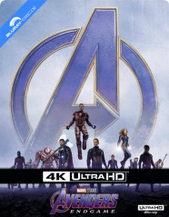 Avengers: Endgame 4K (2019) - Édition Limitée Steelbook (French Version) (4K UHD + Blu-ray + Bonus Disc) (CH Import) Blu-ray