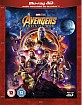 Avengers: Infinity War 3D (Blu-ray 3D + Blu-ray) (UK Import) Blu-ray
