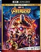 Avengers: Infinity War 4K (4K UHD + Blu-ray + Digital Copy) (US Import ohne dt. Ton) Blu-ray