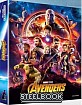 Avengers: Infinity War 4K - WeET Collection Exclusive #4 Lenticular Fullslip B2 Steelbook (4K UHD + Blu-ray) (KR Import ohne dt. Ton) Blu-ray