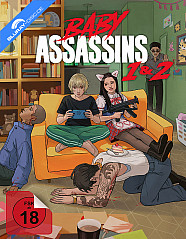 Baby Assassins + Baby Assassins 2 Babies (Limited Mediabook Edition) (Cover A) (2 Blu-ray) Blu-ray