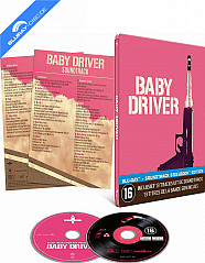 Baby Driver (2017) - Limited Soundtrack Edition Steelbook (Blu-ray + Audio CD) (NL Import) Blu-ray