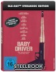 Baby Driver (2017) (Limited Steelbook Edition) (Blu-ray + Bonus Blu-ray + UV Copy) Blu-ray