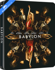 Babylon (2022) 4K - Amazon Exclusive Limited Edition Steelbook (4K UHD + Blu-ray + Bonus Blu-ray) (JP Import ohne dt. Ton) Blu-ray